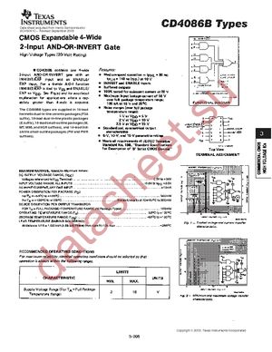 CD4086BNSR datasheet  